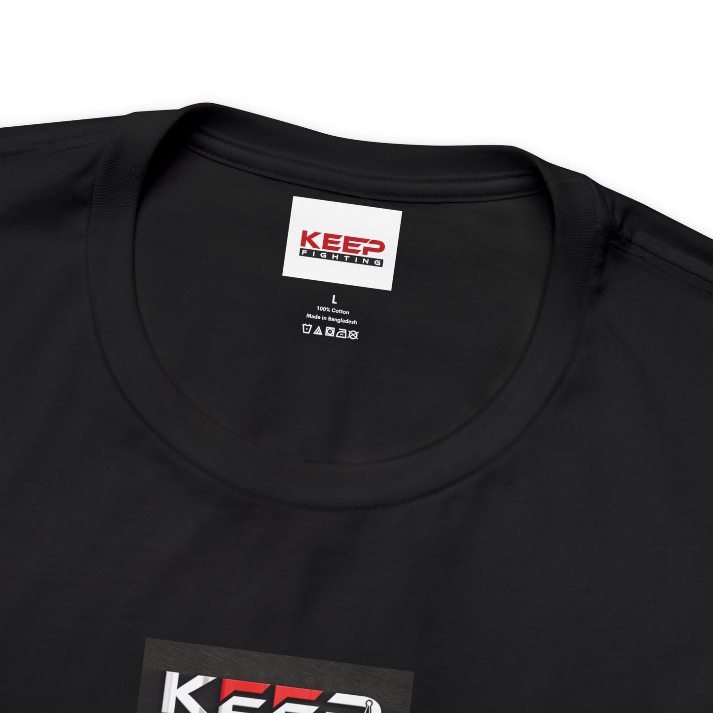 Keep Fighting 'Stay Strong' Colour block Tee