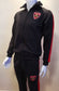 Keep Fighting Premium Heavyweight Cotton Tracksuit Black/Red